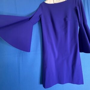 Chiara Boni electric blue midi dress